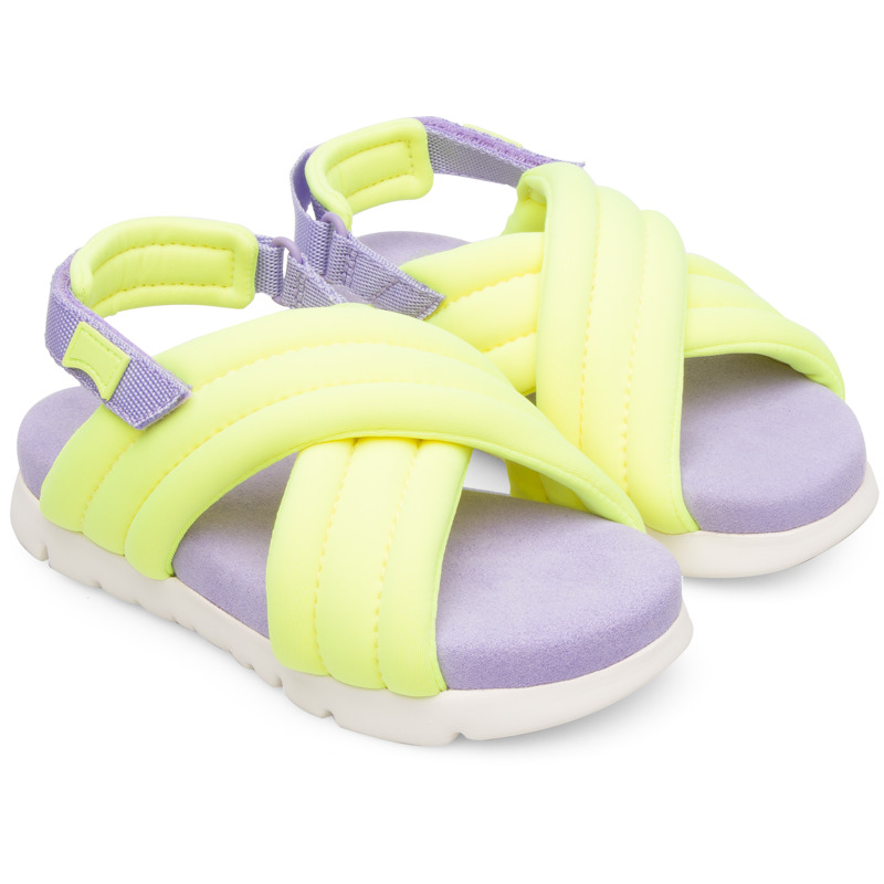 Shop Camper Sandals For Girls In Yellow