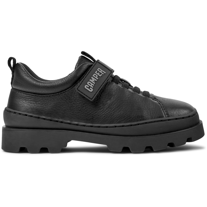 CAMPER Brutus - Smart Casual Shoes For Girls - Black, Size 33, Smooth Leather