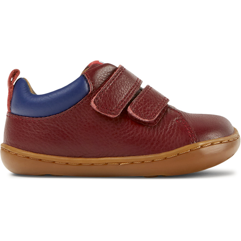 CAMPER Peu - Sneakers Για Firstwalkers - Μπορντό, Μέγεθος 25, Smooth Leather