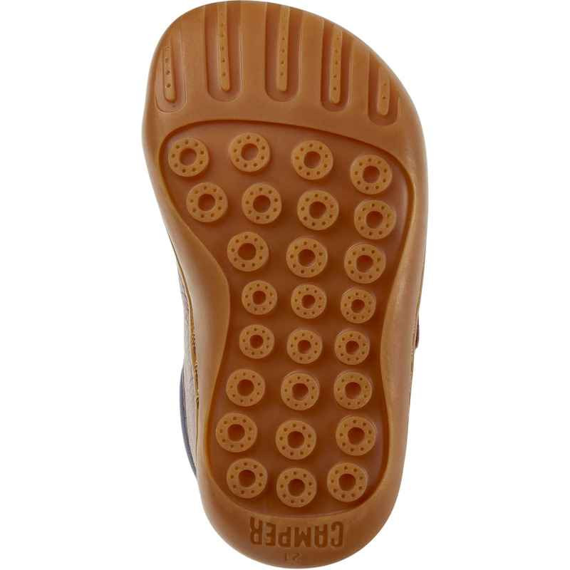 CAMPER Peu - Sneakers Για Firstwalkers - Μπορντό, Μέγεθος 21, Smooth Leather
