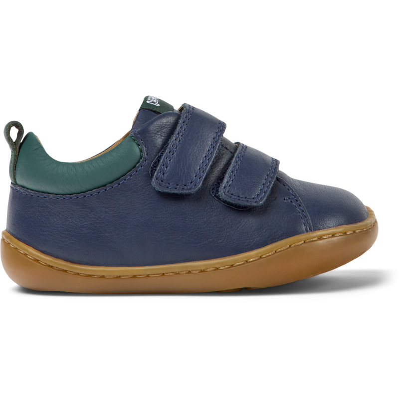 Camper Peu - Sneakers For Unisex - Blue, Size 22, Smooth Leather