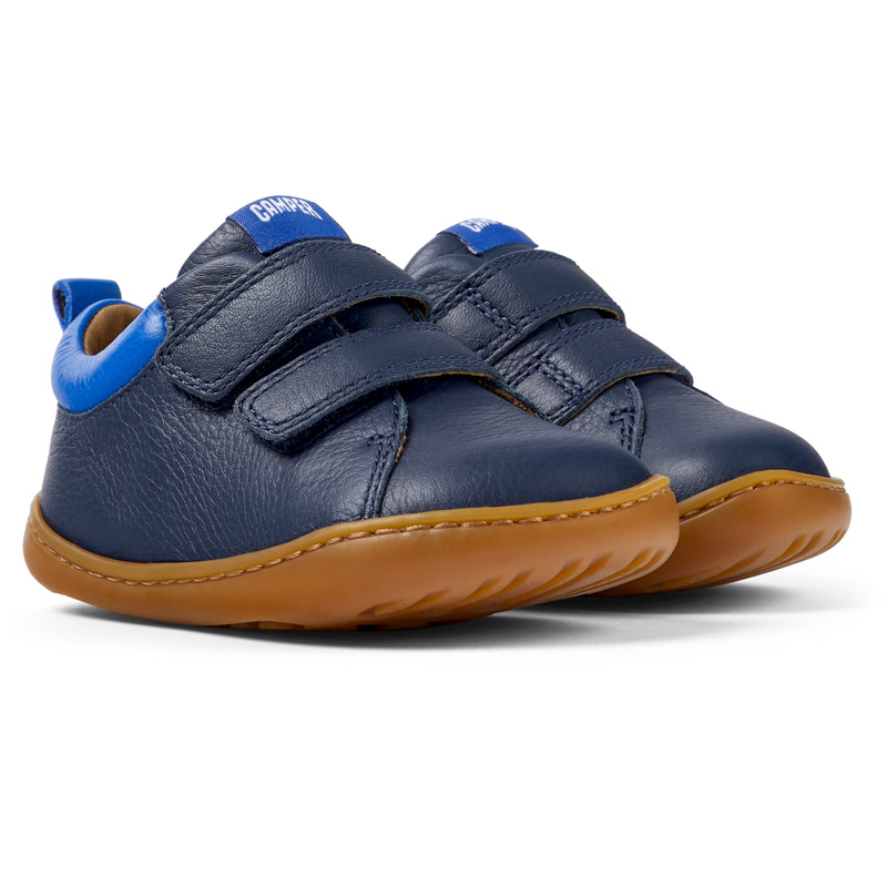 Camper Peu - Sneakers For First Walkers - Blue, Size 23, Smooth Leather