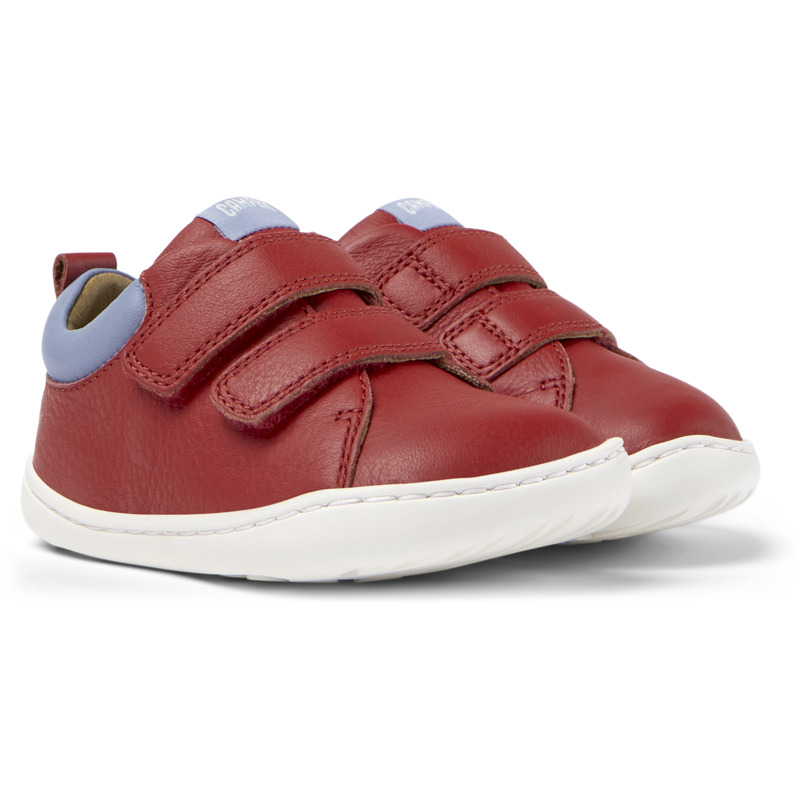 Shop Camper Sneakers For First Walkers In Red