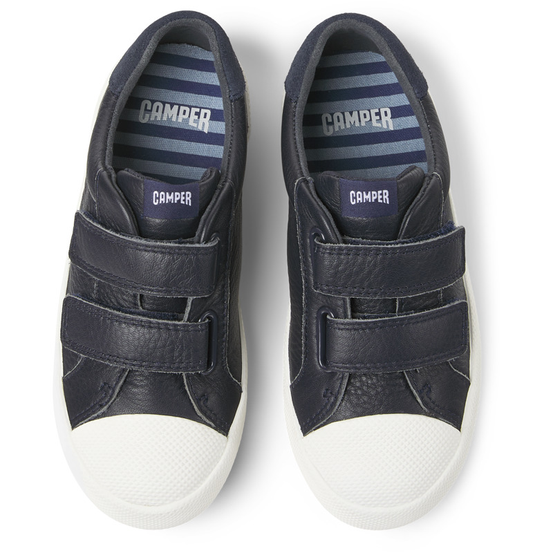 CAMPER Pursuit - Sneakers For Girls - Blue, Size 32, Smooth Leather