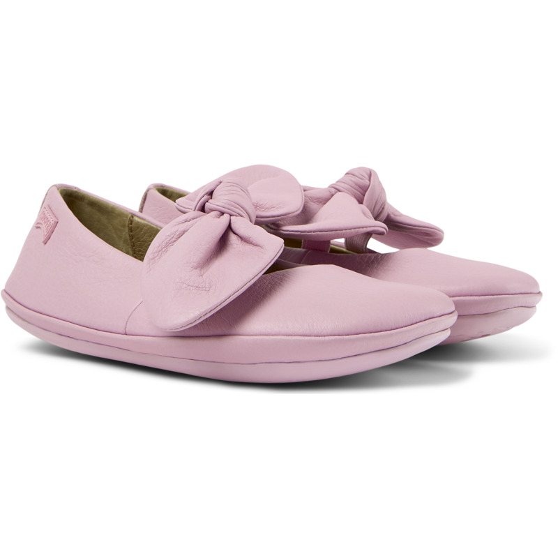 Camper Right - Ballerinas For Girls - Pink, Size 26, Smooth Leather