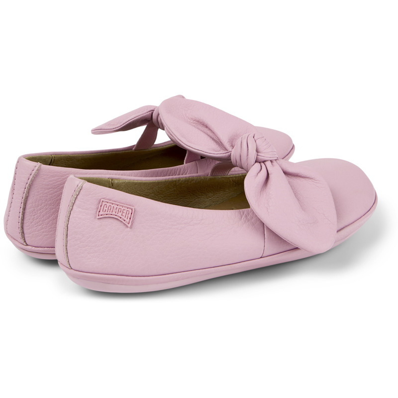 CAMPER Right - Ballerina’s Voor Meisjes - Roze, Maat 25, Smooth Leather