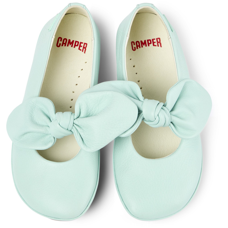 CAMPER Right - Ballerinas Für Mädchen - Blau, Größe 36, Glattleder