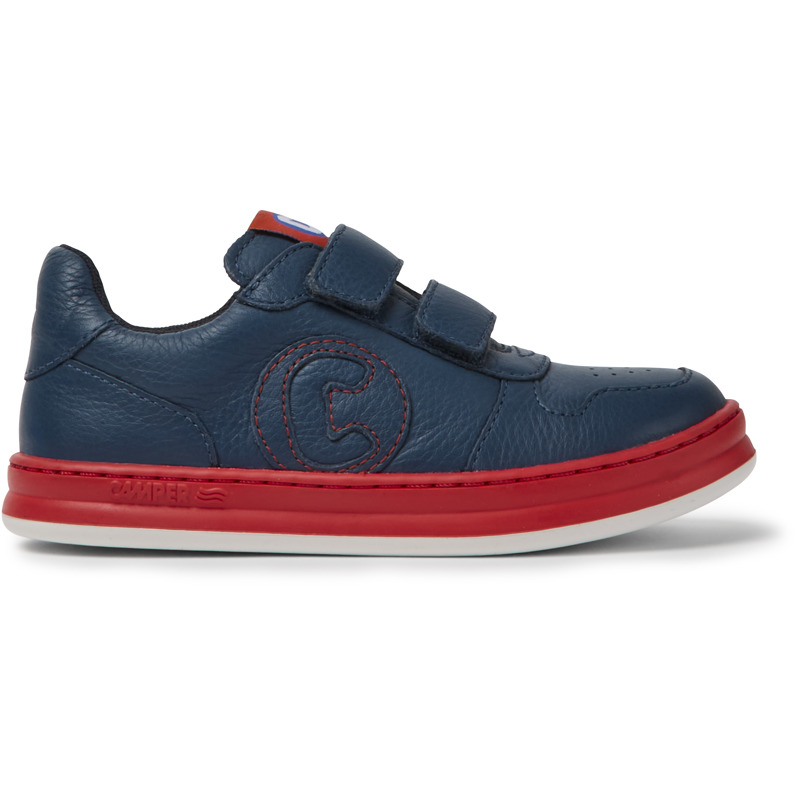 CAMPER Runner - Zapatillas para Niñas - Azul, talla 25, Piel Lisa
