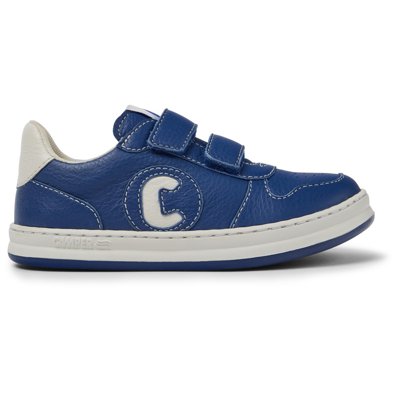 CAMPER Runner - Zapatillas para Niñas - Azul, talla 25, Piel Lisa