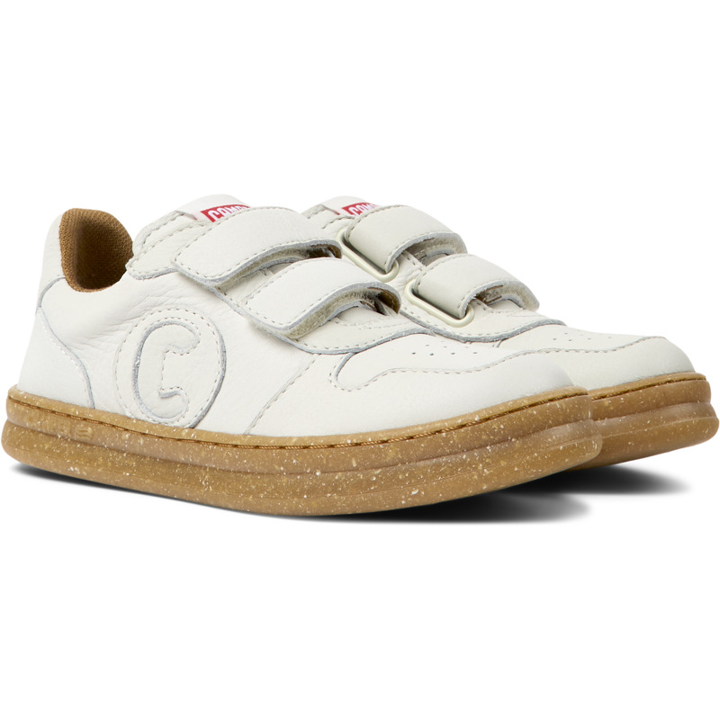 Camper Runner - Sneakers For Girls - White, Size 31, Smooth Leather