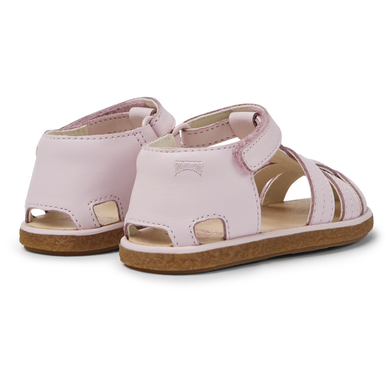 CAMPER Miko - Sandals For First Walkers - Pink, Size 25, Smooth Leather