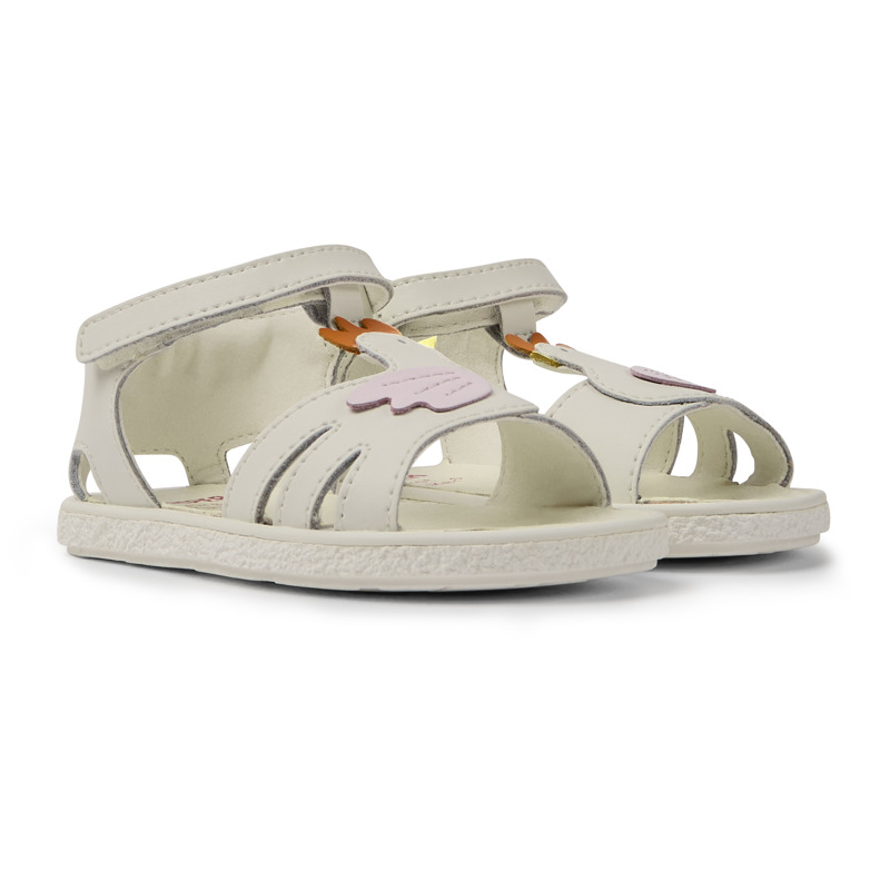 Camper Kids' Sandals For First Walkers In White