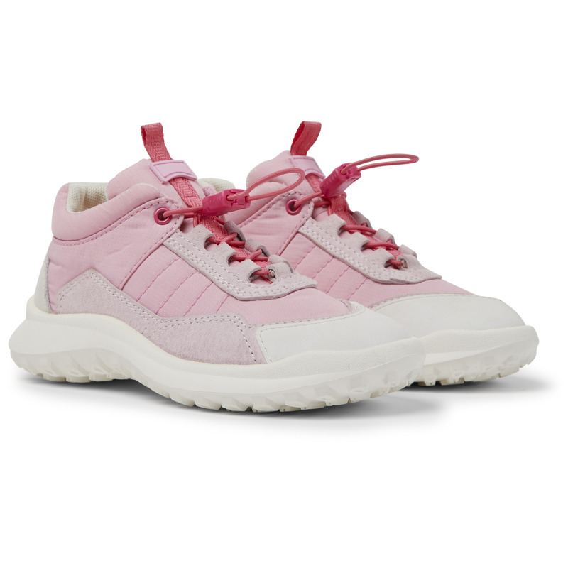 CAMPER CRCLR - Sneakers For Girls - Pink,White, Size 31, Cotton Fabric