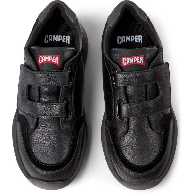 CAMPER Driftie - Sneakers Voor Meisjes - Zwart, Maat 35, Smooth Leather/Cotton Fabric