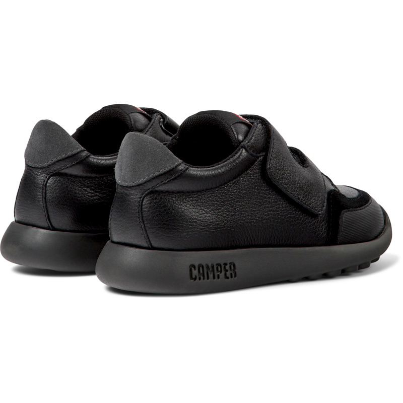 CAMPER Driftie - Sneakers Voor Meisjes - Zwart, Maat 30, Smooth Leather/Cotton Fabric