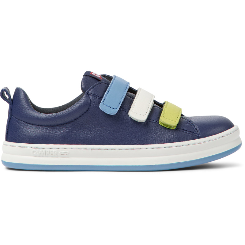 CAMPER Twins - Sneakers For Girls - Blue, Size 27, Smooth Leather