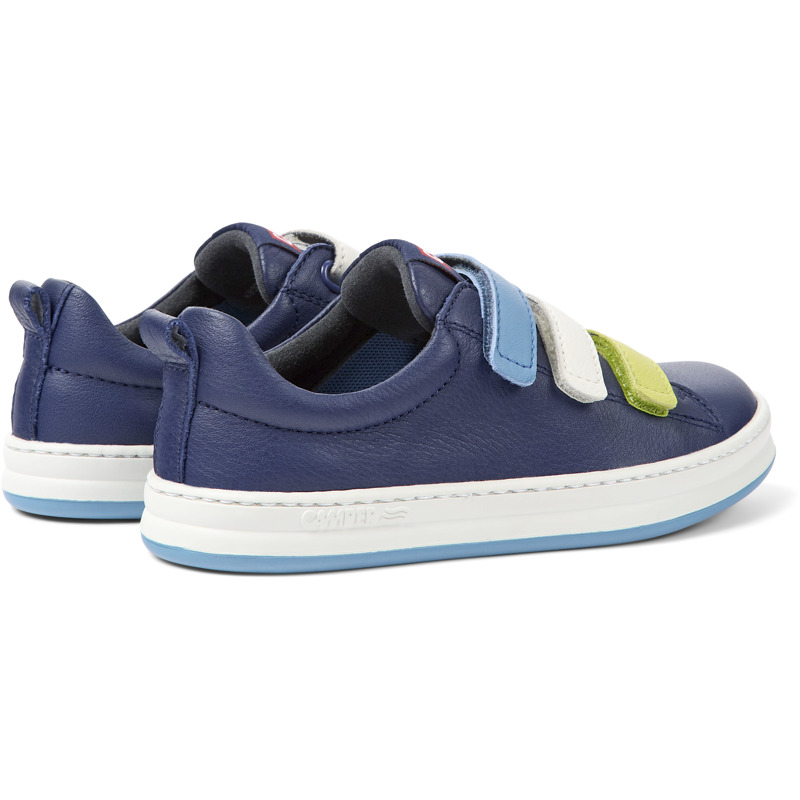 CAMPER Twins - Sneakers For Girls - Blue, Size 38, Smooth Leather