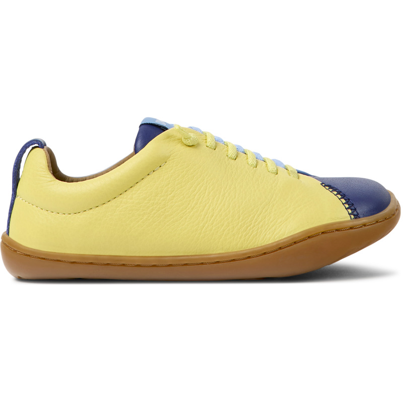 CAMPER Twins - Lace-up For Girls - Blue,Yellow,Green