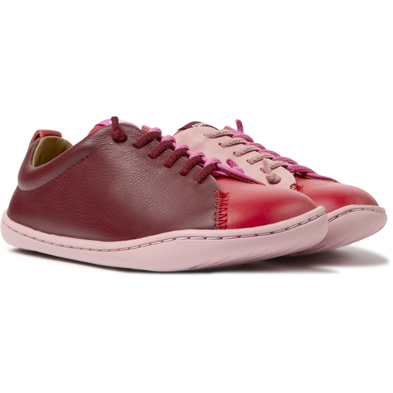 CAMPER Twins - Lace-up for Girls - Pink - K800521