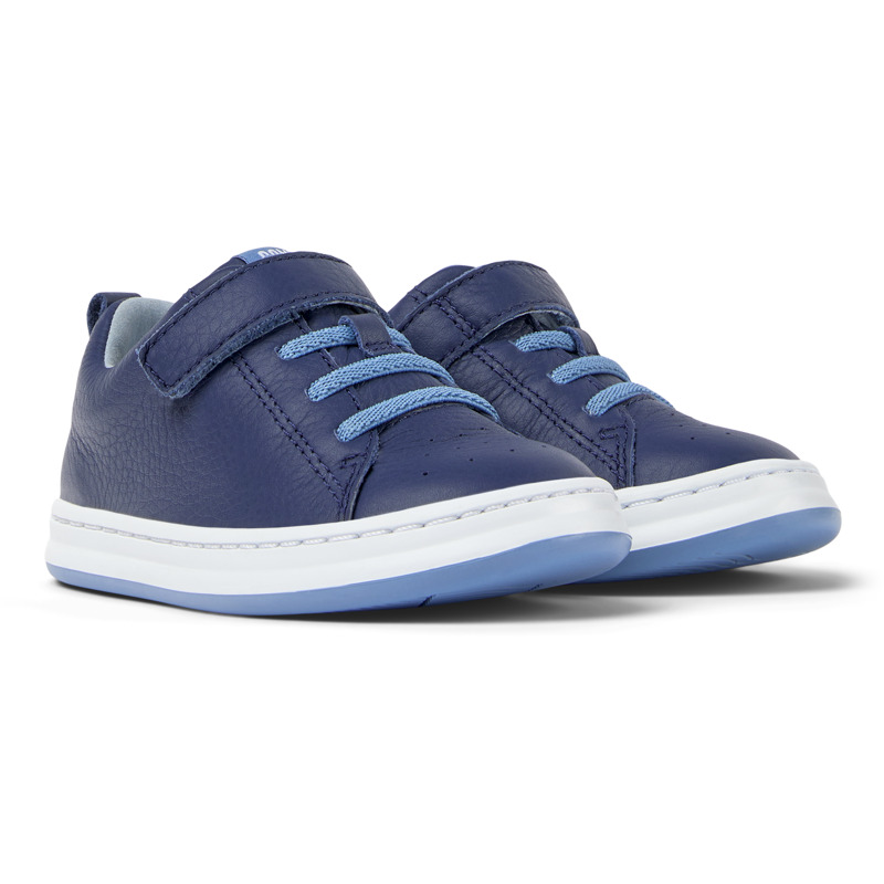 Camper Runner - Sneakers For First Walkers - Blue, Size 26, Smooth Leather