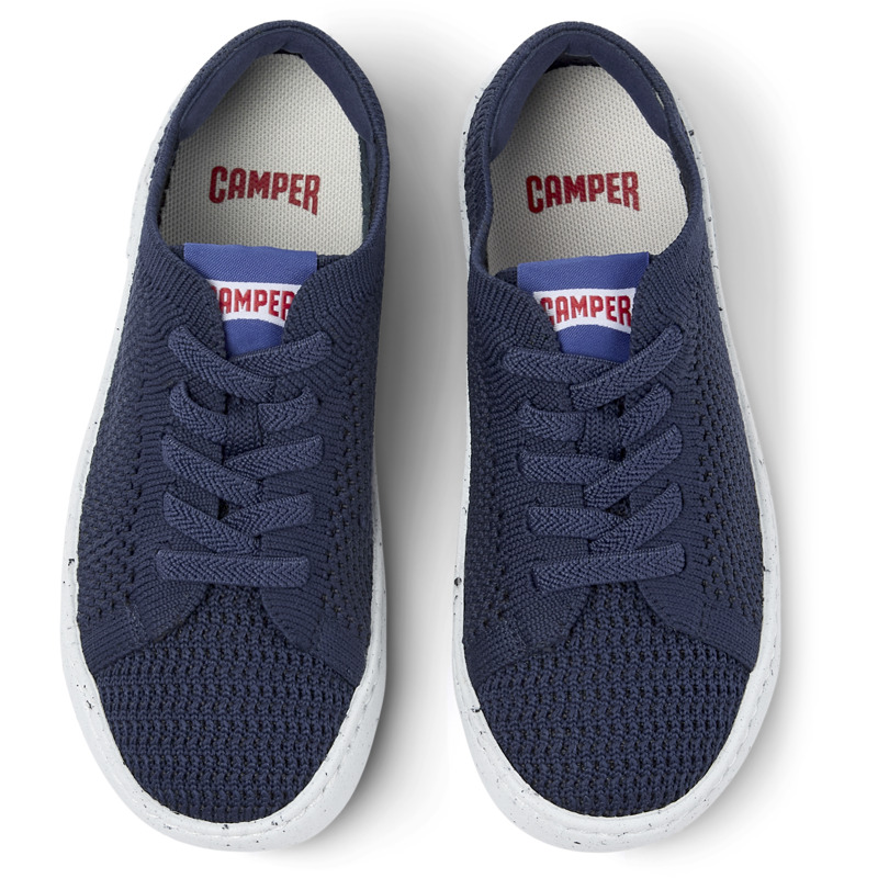 CAMPER Peu Touring - Smarte Freizeitschuhe Für Mädchen - Blau, Größe 35, Textile