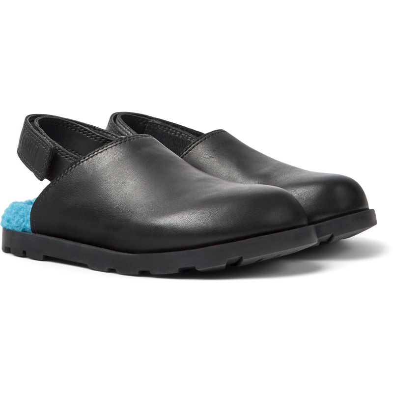Camper Brutus - Sandals For Girls - Black, Size 32, Smooth Leather