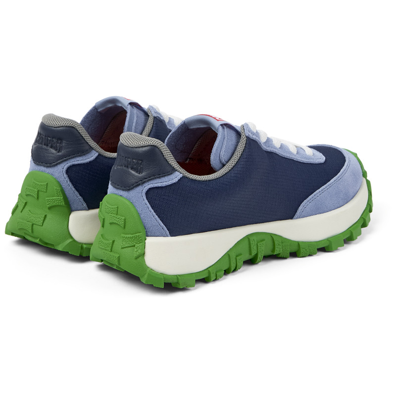 CAMPER Drift Trail - Sneakers Voor Meisjes - Blauw, Maat 34, Cotton Fabric