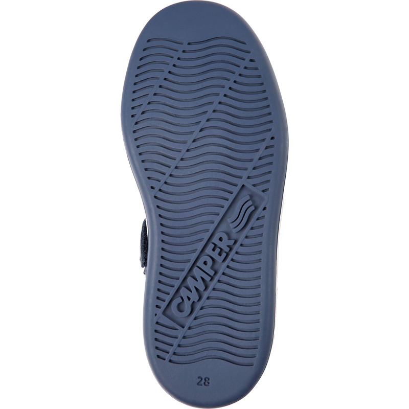 CAMPER Runner - Sneaker Per Bimbe - Blu, Taglia 25, Pelle Liscia