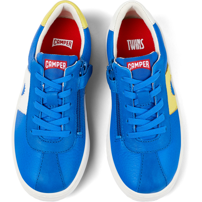 CAMPER Twins - Sneaker Für Mädchen - Blau, Größe 30, Glattleder