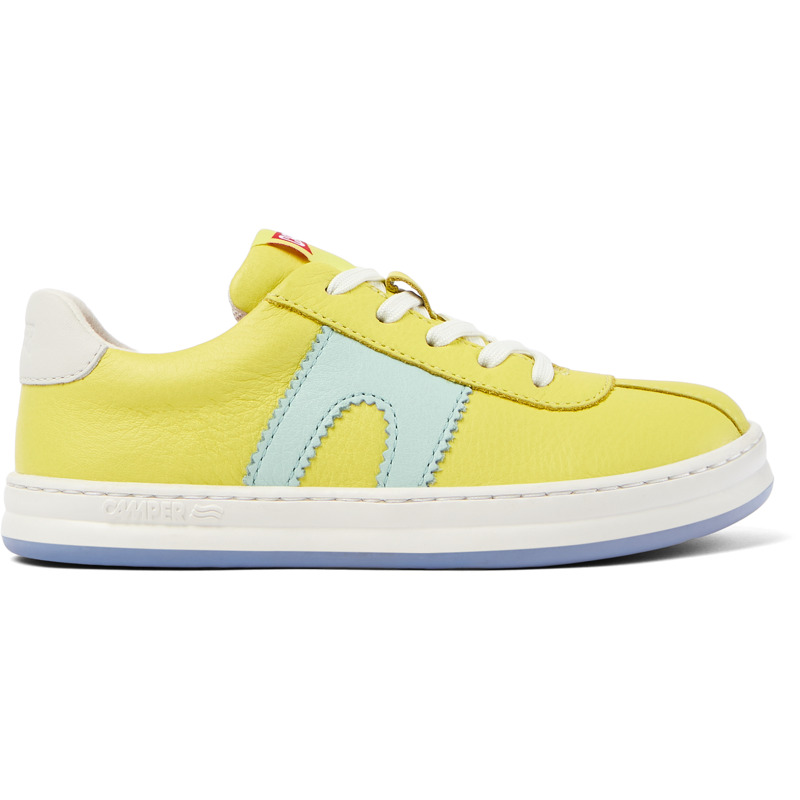 CAMPER Twins - Sneaker Für Mädchen - Gelb, Größe 25, Glattleder