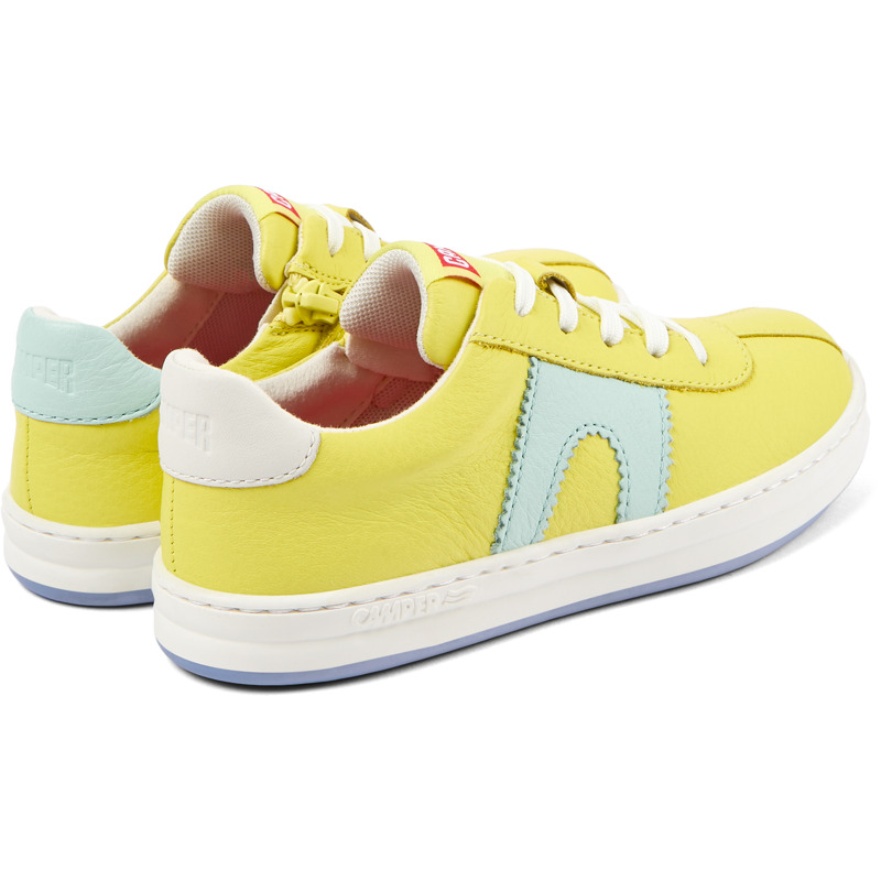 CAMPER Twins - Sneaker Für Mädchen - Gelb, Größe 37, Glattleder