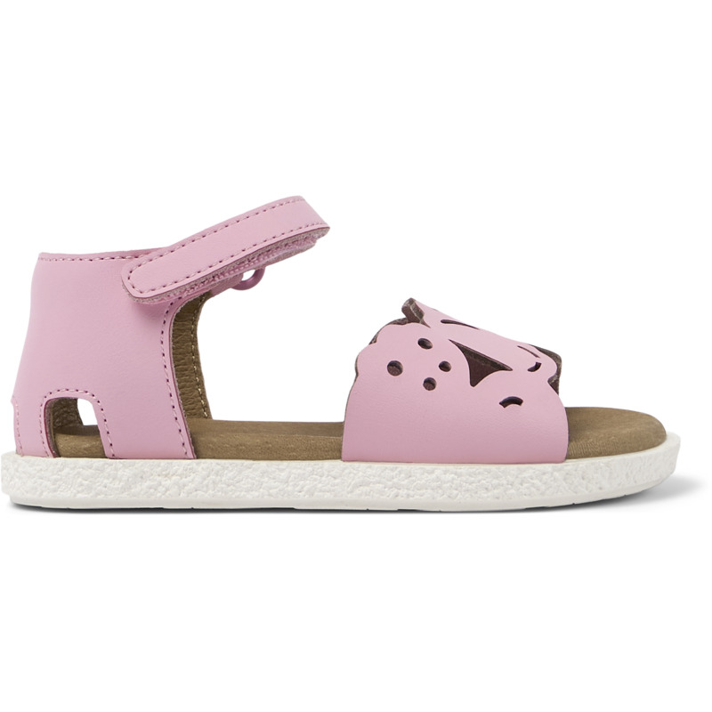 CAMPER Twins - Sandalias para Primeros pasos - Rosa, talla 24, Piel Lisa