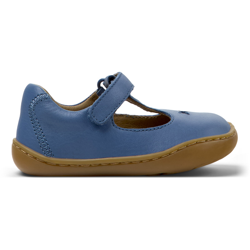 CAMPER Twins - Zapatos casual de vestir para Primeros pasos - Azul, talla 26, Piel Lisa
