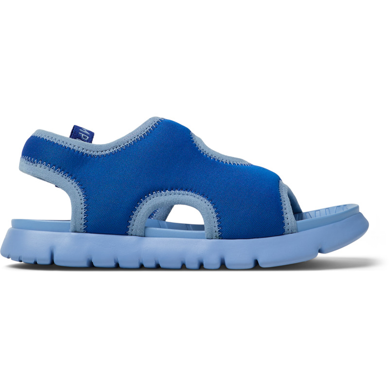 CAMPER Oruga - Sandalias para Niñas - Azul, talla 26, Textil