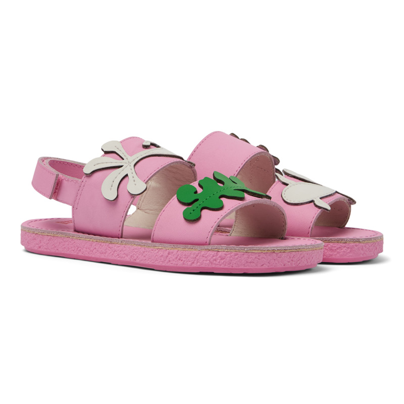 Shop Camper Sandals For Girls In Pink