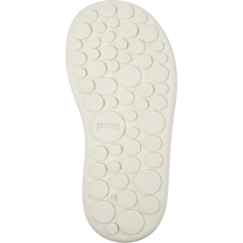 CAMPER Pelotas Flota - Sandals For Girls - White, Size 33, Smooth Leather