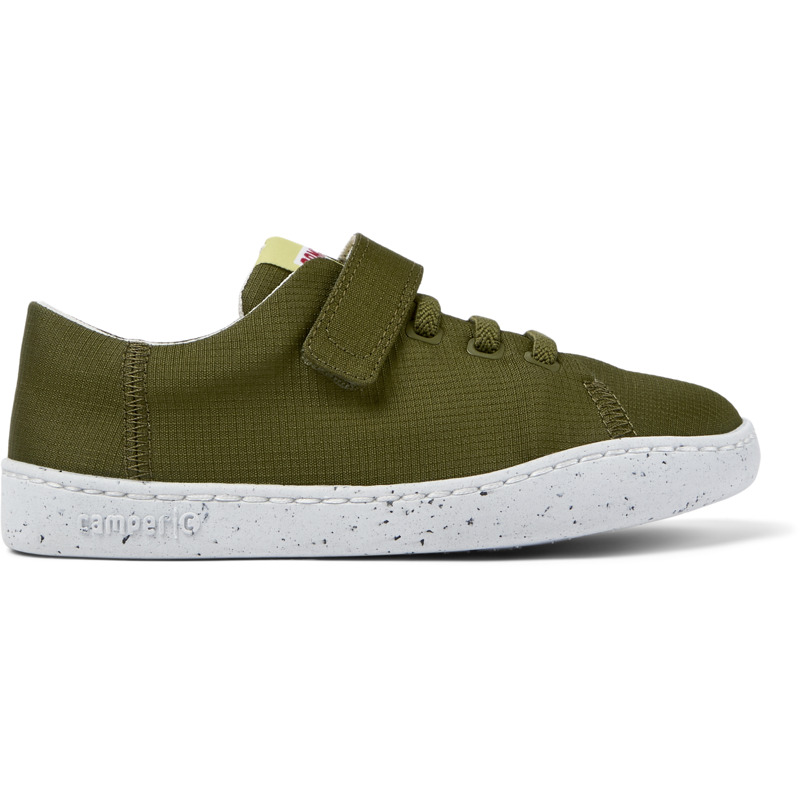 Camper Peu Touring - Smart Casual Shoes For Unisex - Green, Size 35, Cotton Fabric