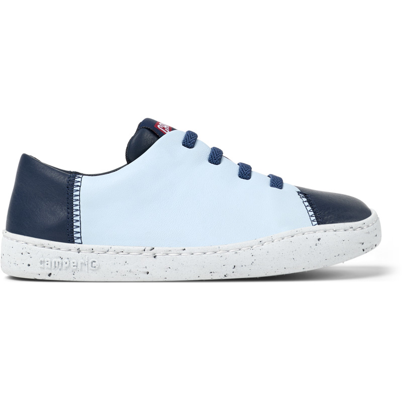 CAMPER Twins - Sneaker für Kinder - Blau,Grün,Braun, Größe 28, Glattleder