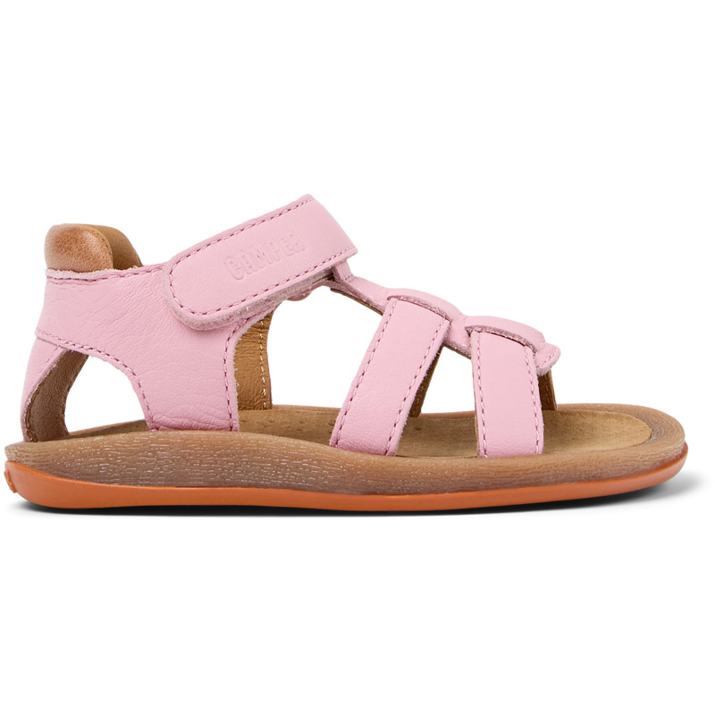 CAMPER Bicho - Sandalen für ERSTE SCHRITTE - Rosa, Größe 21, Glattleder