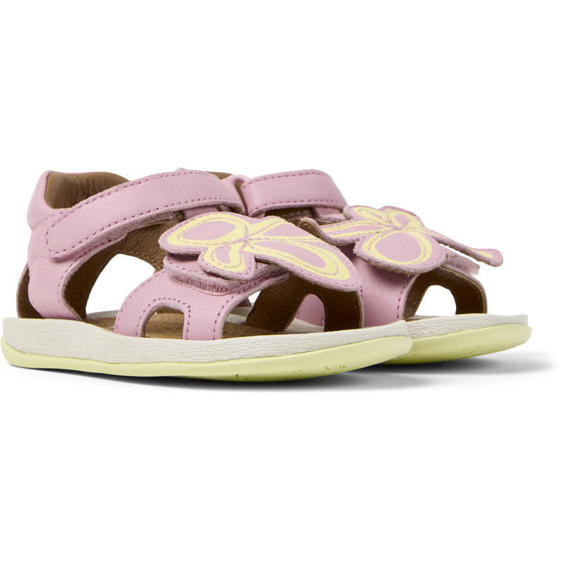 Camper Sandals For First Walkers In Pink,yellow