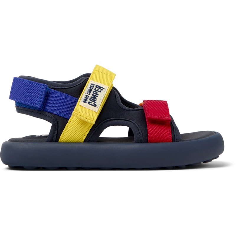 CAMPER Bobo Choses x Camper - Sandalen für Mädchen - Blau,Rot,Gelb, Größe 25, Textile