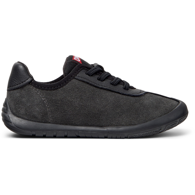 CAMPER Peu Path - Zapatos casual de vestir para Niñas - Negro,Gris, talla 27, Piel Vuelta/Piel Lisa