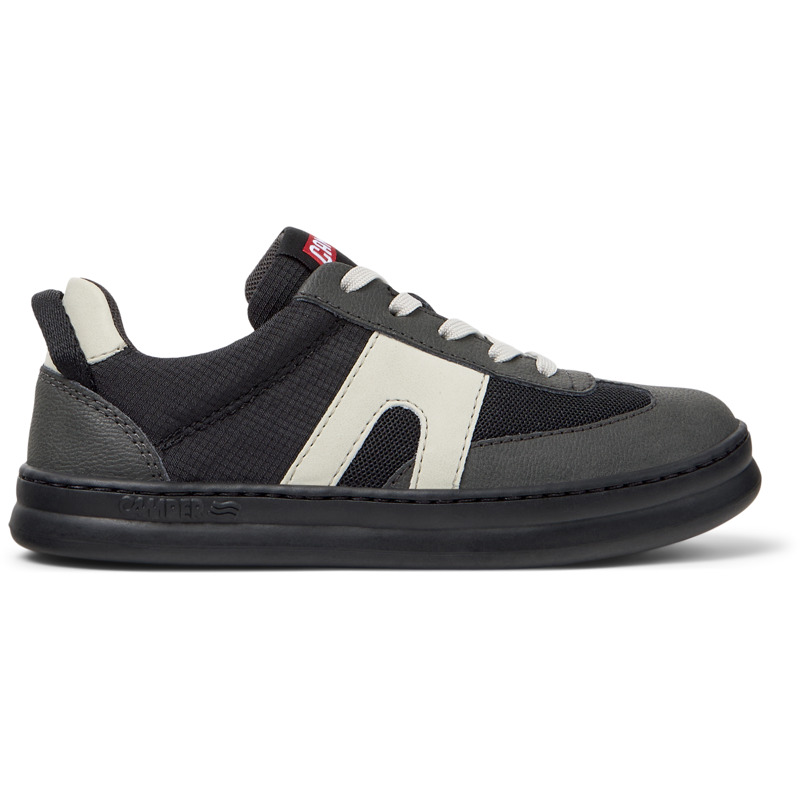 CAMPER Runner - Zapatos casual de vestir para Niñas - Negro,Gris,Beige, talla 25, Textil/Piel Lisa