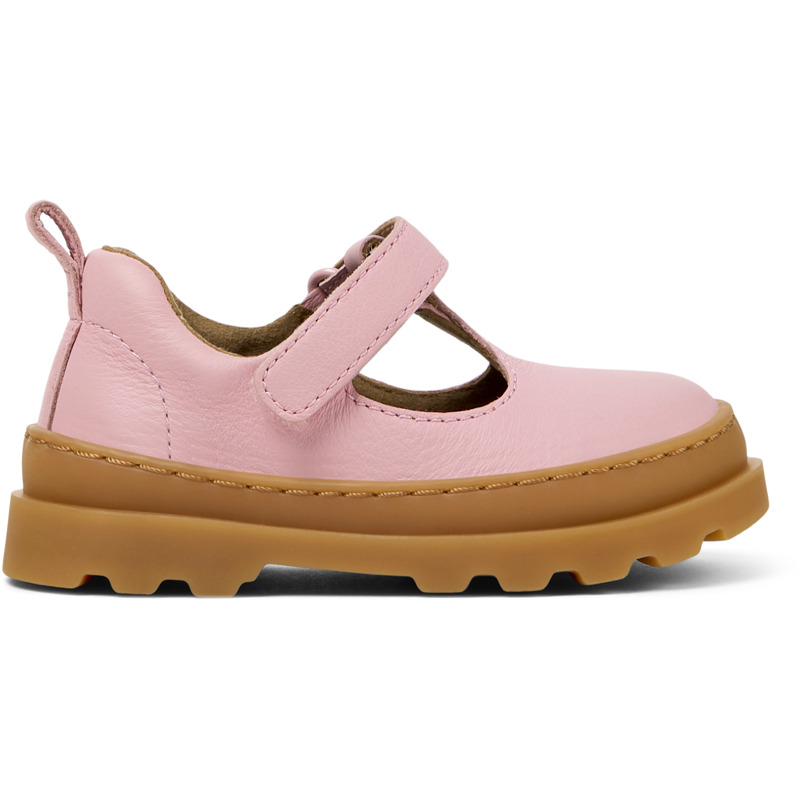 CAMPER Brutus - Zapatos casual de vestir para Primeros pasos - Rosa, talla 21, Piel Lisa