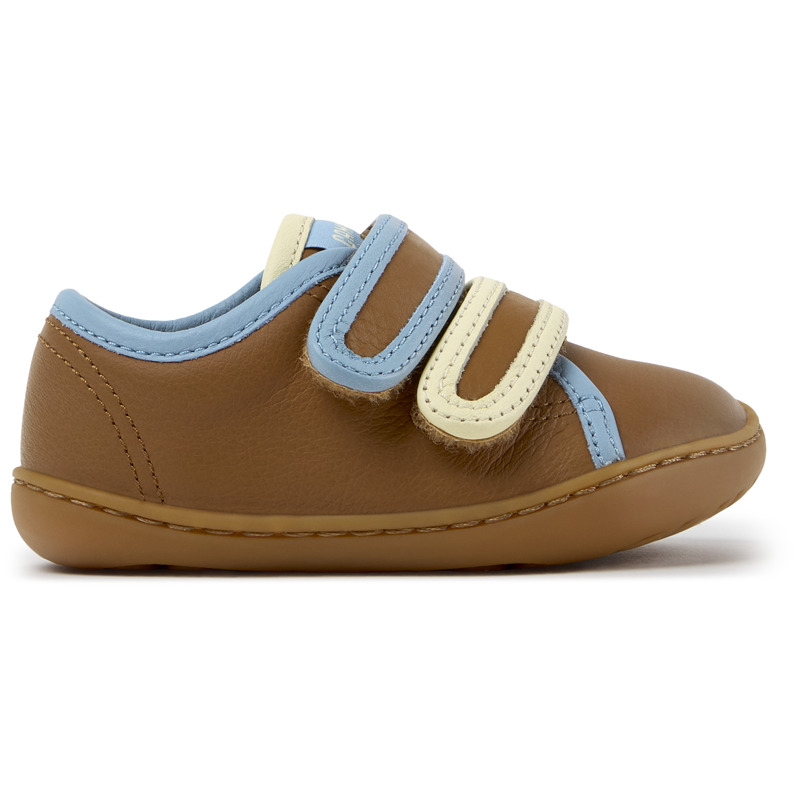 CAMPER Twins - Zapatillas para Niñas - Marron, talla 24, Piel Lisa