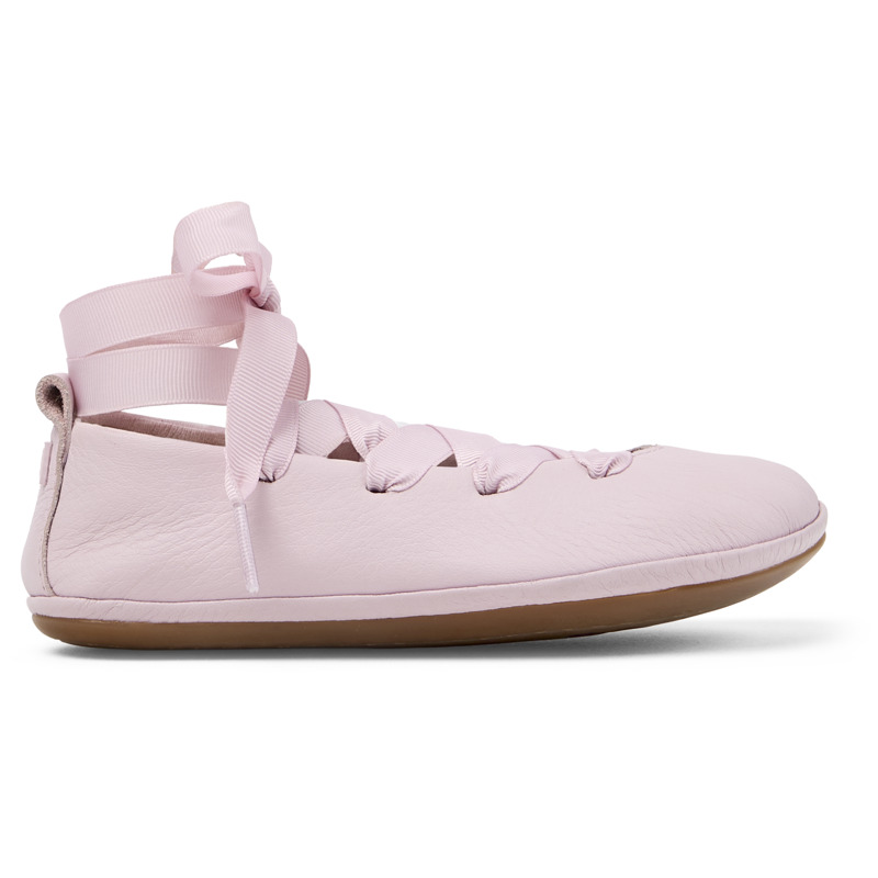 CAMPER Right - Bailarinas para Niñas - Rosa, talla 35, Piel Lisa