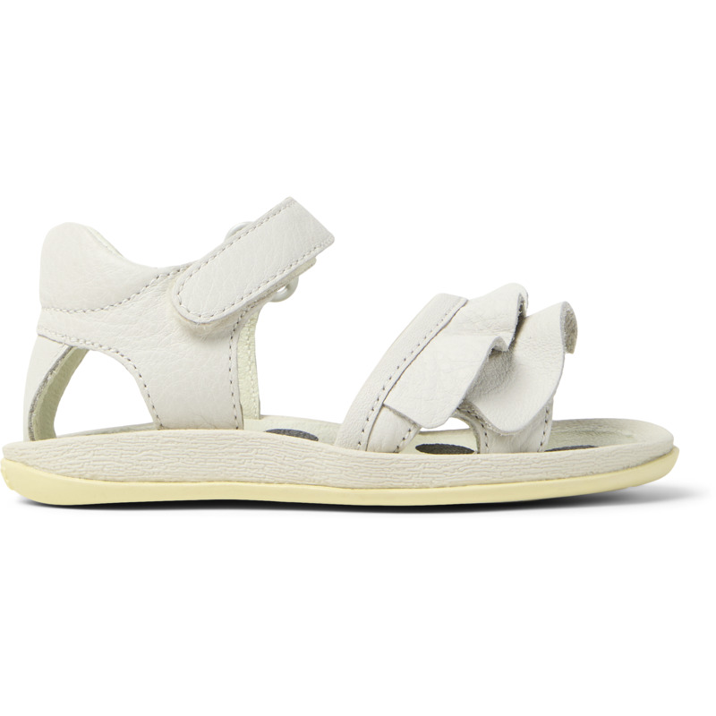 CAMPER Twins - Πέδιλα Για Firstwalkers - Λευκό, Μέγεθος 26, Smooth leather