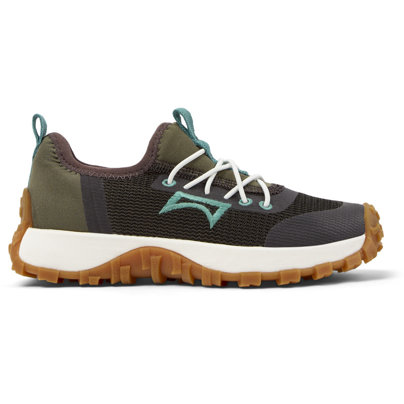 CAMPER Drift Trail - Zapatillas para Niñas - Gris,Verde,Marron, talla 38, Textil