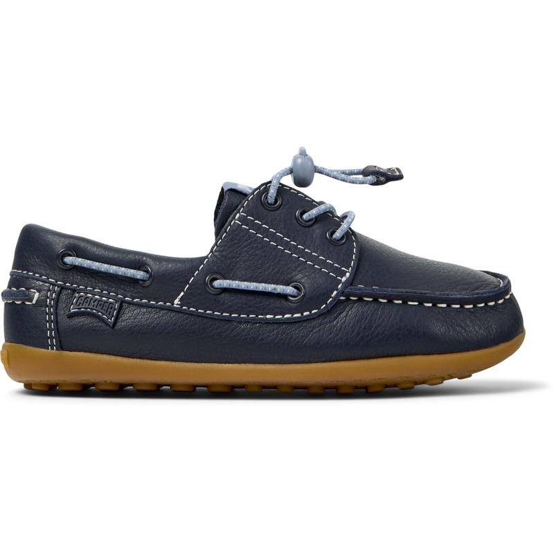 CAMPER Peu - Zapatos casual de vestir para Niñas - Azul, talla 25, Piel Lisa