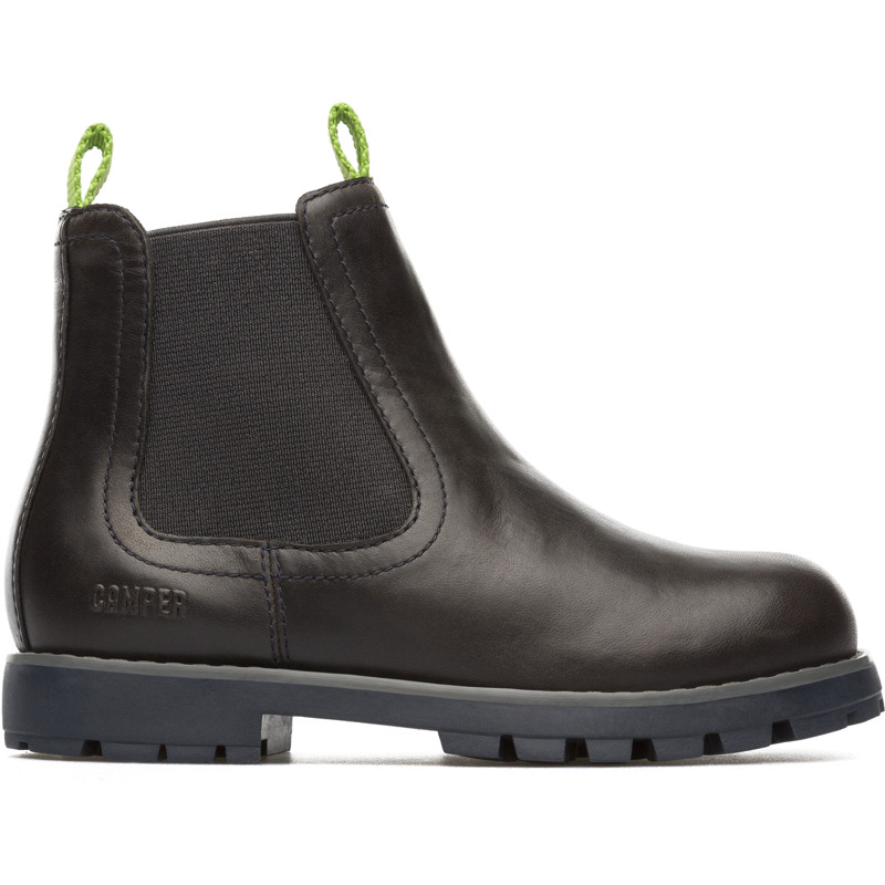 CAMPER Compas - Botas para  - Negro, talla 25, Piel Lisa